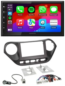 Kenwood MP3 USB DAB 2DIN Bluetooth Autoradio für Hyundai i10 ab 2013 AUX USB - Bild 1 von 10