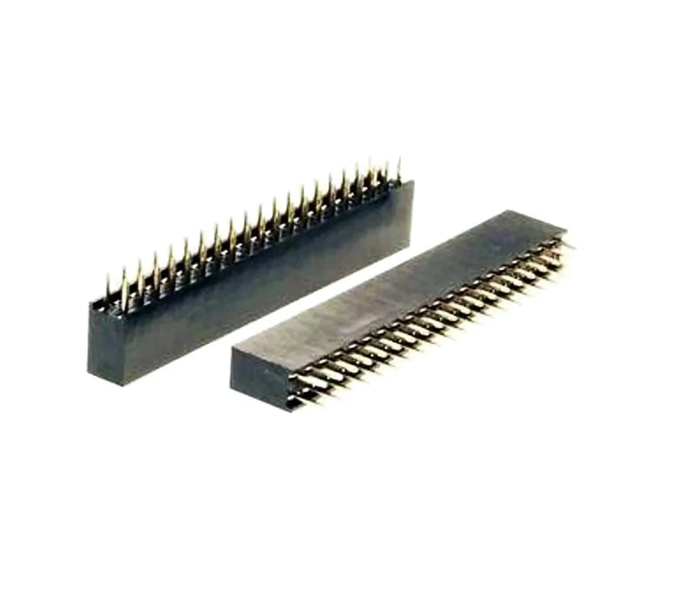3x GPIO 40 PIN 2X20 PIN HEMBRA FEMALE STRIP 2.54mm Electronica Arduino - Imagen 1 de 1