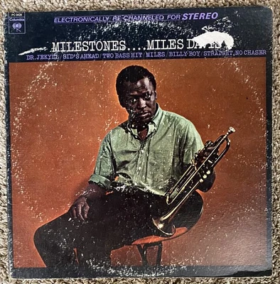 Miles Davis - Milestones - Columbia PC-9428 LP Vinyl Record - NM- - Image 1 of 4