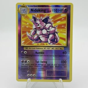 Nidoking 45/108 Reverse Holo Rare ~ Pokemon XY Evolutions 2016 ~ Near Mint Clean - Picture 1 of 2