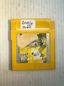 Pokémon Gelbe Version Pikachu Edition (Gameboy 1999) AUTHENTISCH - speichert nicht - Bild 1 von 6