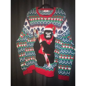 Ugly Christmas Sweater Xmas Gr. XL Gorilla - Bild 1 von 3