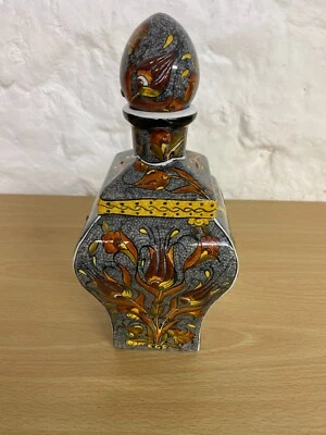 Kutahya Pottery Decanter Floral Design Hand Made in Turkiye - Image 1 of 4