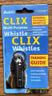 CLIX Multi-Purpose Training Whistle for Dogs Training Guide Included