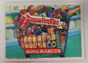 1987 Topps Mülleimer Kinder Sammelkarte #406b-Super Marcus - Bild 1 von 1