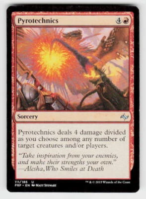 Fate Reforged #111 Pyrotechnics - Image 1 of 2
