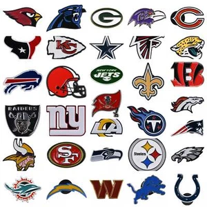 Football Lapel Pro Pins FREE USA SHIPPING SHIPS FREE FROM THE USA P-201B/P-234B - Picture 1 of 34