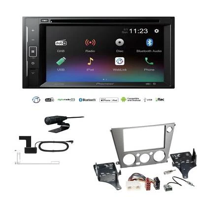 Pioneer Autoradio 2-DIN Bluetooth DAB für Subaru Legacy IV 2005-2009 schwarz - Bild 1 von 4