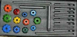 Motorcycles Valve Seat Cutting kit Race Kart Clone Mini Bike 3 angle Valve Job - Picture 1 of 12