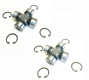 QTY 2 UNIVERSAL U JOINTS DRIVE SHAFT FOR SAMURAI 85-95 ECs - Picture 1 of 2