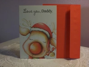 For Arts Sake - Weihnachtskarte - Love you, Daddy - Bild 1 von 2
