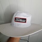 Titleist Golf Bucket Hat Floppy Brim Small Medium S/M White Adjustable Outdoors