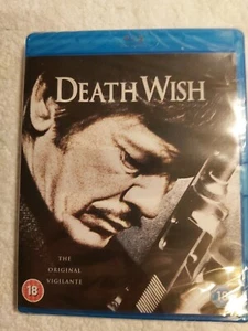 DEATH WISH CHARLES BRONSON(BLU-RAY NEW AND SEALED) - Picture 1 of 2