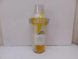 Neu Sigrid Olsen Home Fun Getränke Shaker Trinkgeschirr Zitrone Set, Service für 6 - Bild 1 von 9
