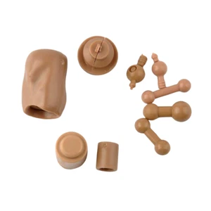 Universal 9Pcs Neck Joint Connector Fit 1/6 Scale 12" Head Sculpt Hot Toys Body - Picture 1 of 13
