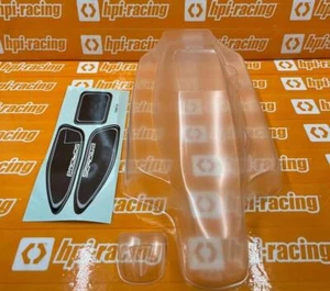 Robitronic 1/8 fuoristrada buggy PC scocca guscio copertura per HPI Racing HOBAO KYOSHO - Foto 1 di 6