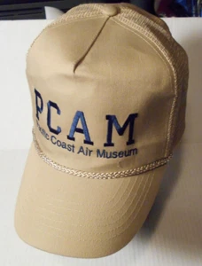 Sombrero de camionero vintage PCAM Pacific Coast Air Museum OTTO Snapback - Imagen 1 de 10