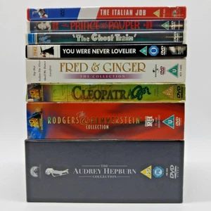 DVD Bundle/Job Lot x 20 Classic Films Cleopatra Sabrina Breakfast at Tiffany's - Picture 1 of 15