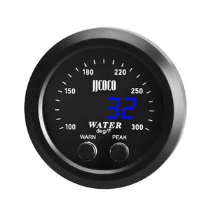 52mm Water Temp Gauge with 1/8 NPT Sensor Temperature Meter 32-212F W/Sensor - Picture 1 of 8