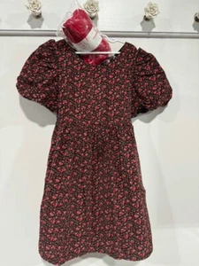 Gap Girls NEW Size L Corduroy Dress and NEW Size 10 Hannah Andersson Tights - Picture 1 of 13