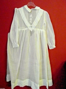 VINTAGE robe COMMUNIANTE cérémonie 1954 brodee #old first communion dress year  - Picture 1 of 5