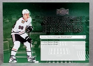 2024-25 Skybox Metal Universe Search Engines #ST-9 Connor Bedard - Picture 1 of 2