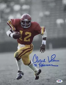 FOTO 11x14 firmada autografiada por Charles White + 79 Heisman USC ITP PSA/DNA - Imagen 1 de 3