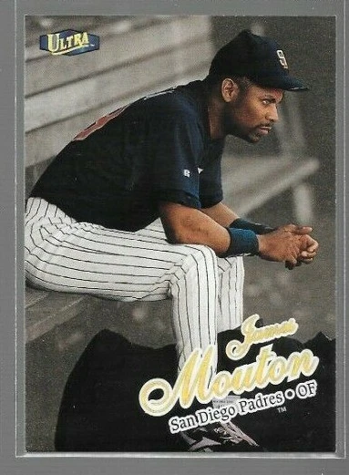 1998 Ultra Gold Medallion James Mouton #422G Padres - Image 1 of 1