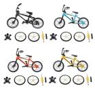 Mini Alloy Finger Bicycle Model Bright Color Kids Toy Table Decor