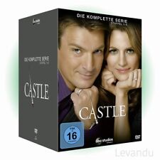 DVD-Box CASTLE - DIE KOMPLETTE SERIE (Staffel / Season 1-8) - 45 DVD’s - NEU