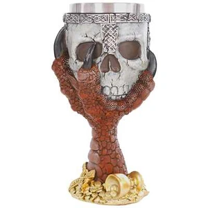 Kelch Claw of the Ruby Dragon Totenkopf in roter Drachenklaue Deko - Bild 1 von 3