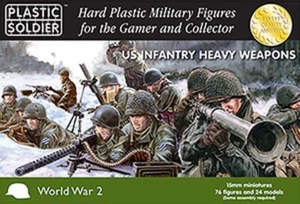 Soldatini 1/72 US INFANTRY HEAVY WEAPONS - PLASTIC SOLDIER WW2015007 - Imagen 1 de 1