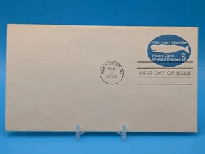 SELLOS DE ESTADOS UNIDOS - 1970 - SEIS CENTAVOS - HERMAN MELVILLE MOBY DICK - PRIMER DÍA DE EMISIÓN - Imagen 1 de 3