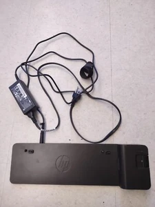 HP UltraSlim Docking Station for EliteBook & ProBook D9Y32AA#ABA w/ Power Supply - Picture 1 of 4