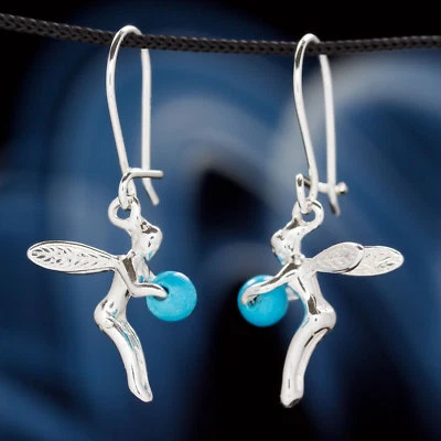 Türkis Silber 925 Ohrringe Damen Schmuck Sterlingsilber H0381 - Bild 1 von 3