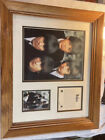 Plaque Photos Beatles 1996 Numérotée 629 De 15 000 Encadrée