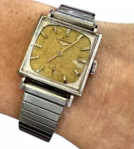 Vintage Longines 370 Swiss Men's Watch Mechanical 10K Gold Filled Case 17j Runs - Picture 1 of 15