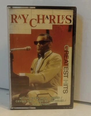 1990 Ray Charles "Greatest Hits" Cassette Tape (2640224) black tulip special - Image 1 of 4