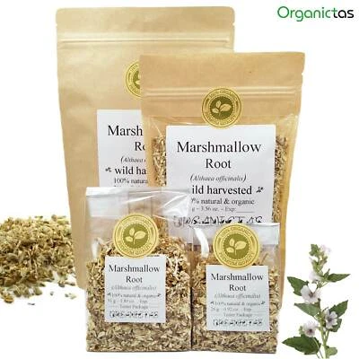 Té orgánico de raíz de malvavisco suelto (Althaea Officinalis) calidad premium  Foto 1 de 4