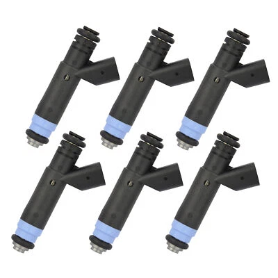 6 топливных форсунок для 2000 Ford Taurus 3,0 л V6 OHV YF1Z-9F593-GA FJ299 - Изображение 1 из 4