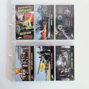 Mars Attacks! Movie Complete Trading 72 Card Base set by Topps 1996 Vintage - Picture 1 of 13
