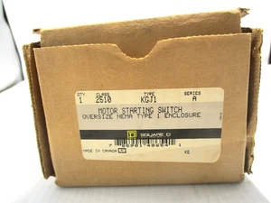NEW SQUARE D 2510-KGJ1 MANUAL MOTOR STARTER - Picture 1 of 3
