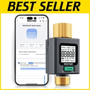 Compact Smart Water Meter with Adaptive Orientation & Long-Lasting Brass Inlet - Picture 1 of 9