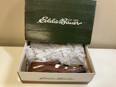NUEVO Zapatos de cuero para mujer Eddie Bauer Elizabeth cuero marrón talla 8,5 mediano Foto 1 de 4