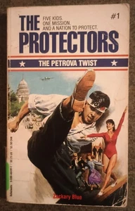 The Protectors #1 The Petrova Twist by Zackary Blue - PB book - 1987 R.L. Stine - Picture 1 of 1