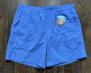 Bañador Columbia Para Hombre Talla 1X (W38xL8) PFG Omni Tono Azul Claro Pantalones Cortos Nuevos con Etiquetas - Imagen 1 de 13