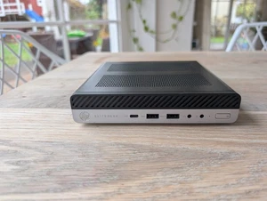 HP EliteDesk 800 G3 Mini PC, Intel Pentium G4560, 8 GB RAM, SSD m. Netzteil - Bild 1 von 6