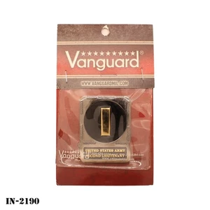 Rank Challenge Coin with Sleeve ~ US Army 2nd Lieutenant O1 ~ Gun Metal ~ NEW - Picture 1 of 4