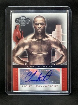 2008 Topps Co-Signers Solo Sigs Autographs #CD Chad Dawson Auto  A3 - Image 1 of 2