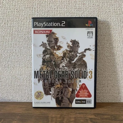 Metal Gear Solid 3 Snake Eater PS2 PlayStation 2 Japanese Version NTSC-J - Image 1 of 4